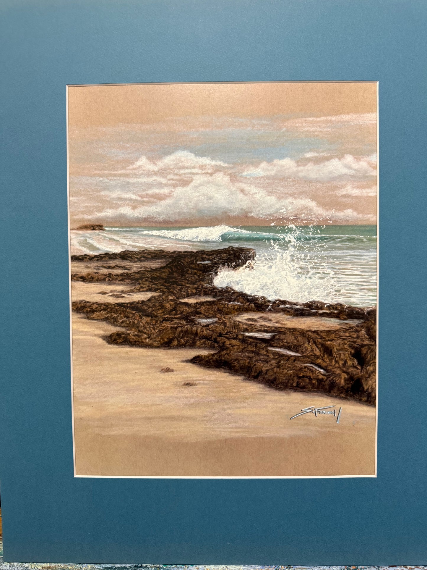 Stuart Rocks Drawing 16” X 20” Giclee Print