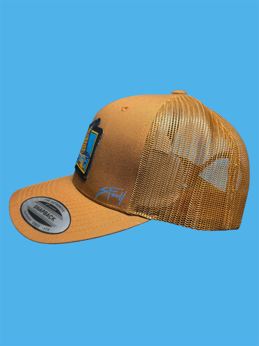 Redfish Tailer Trucker