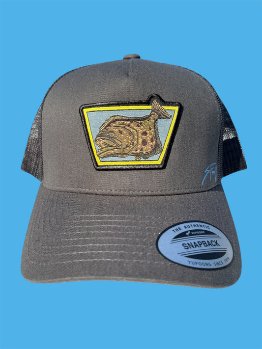 Flounder Trucker Hat