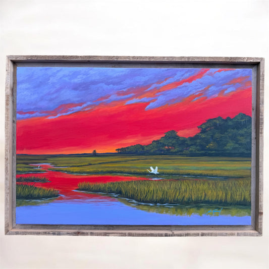 Burnsy Marsh Original Acrylic painting