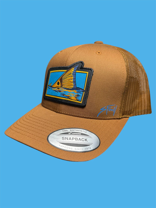 Redfish Tailer Trucker