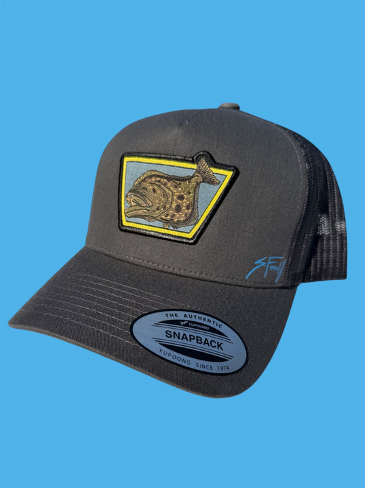 Flounder Trucker Hat