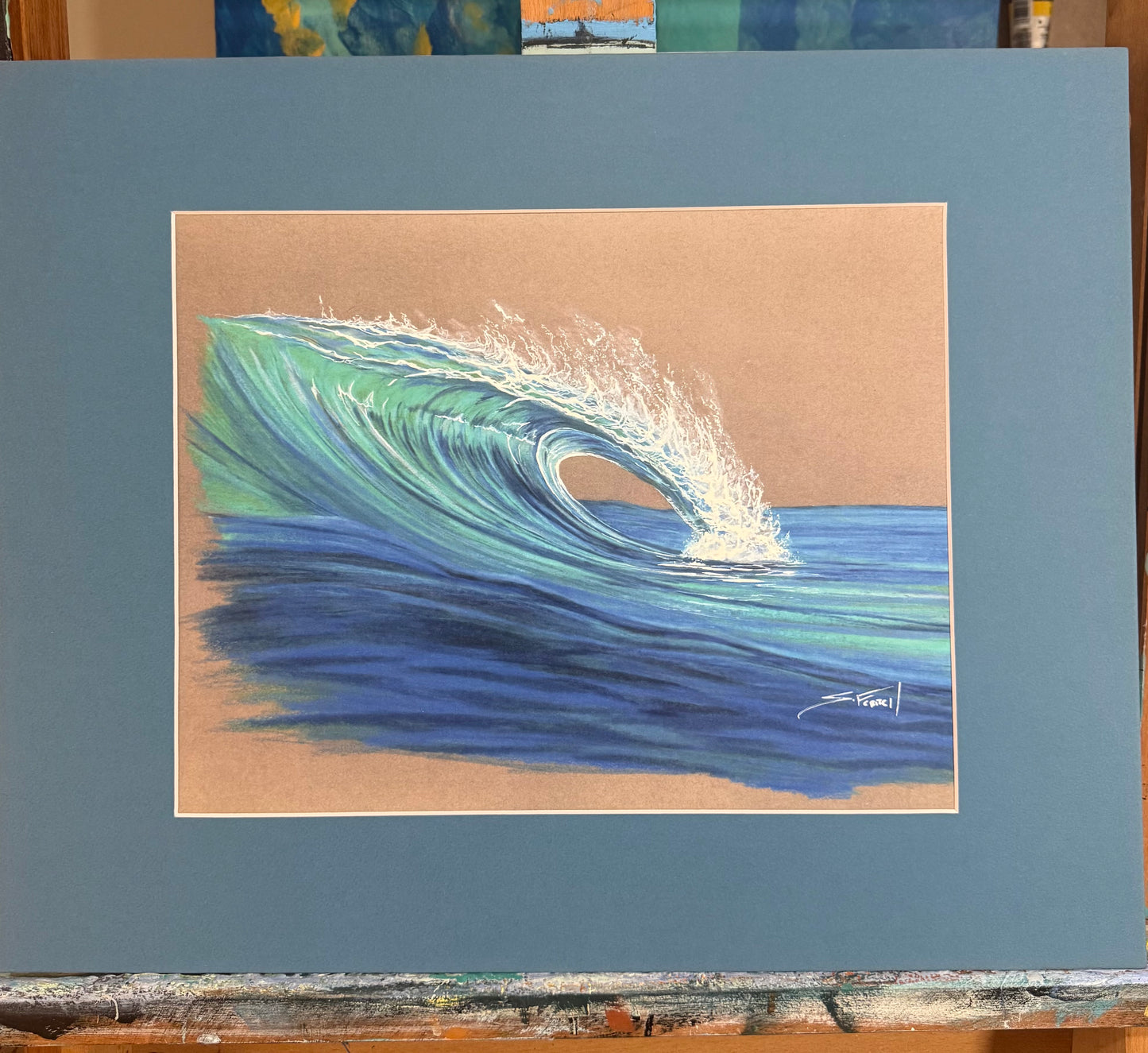 Emerald Right 16” X 20” Giclee print