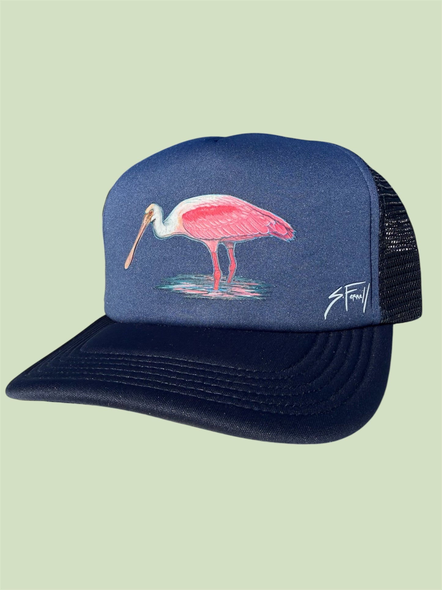 Roseate Spoonbill Fancy Foamy