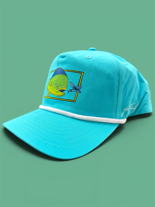 Dolphin Fish Trucker Hat