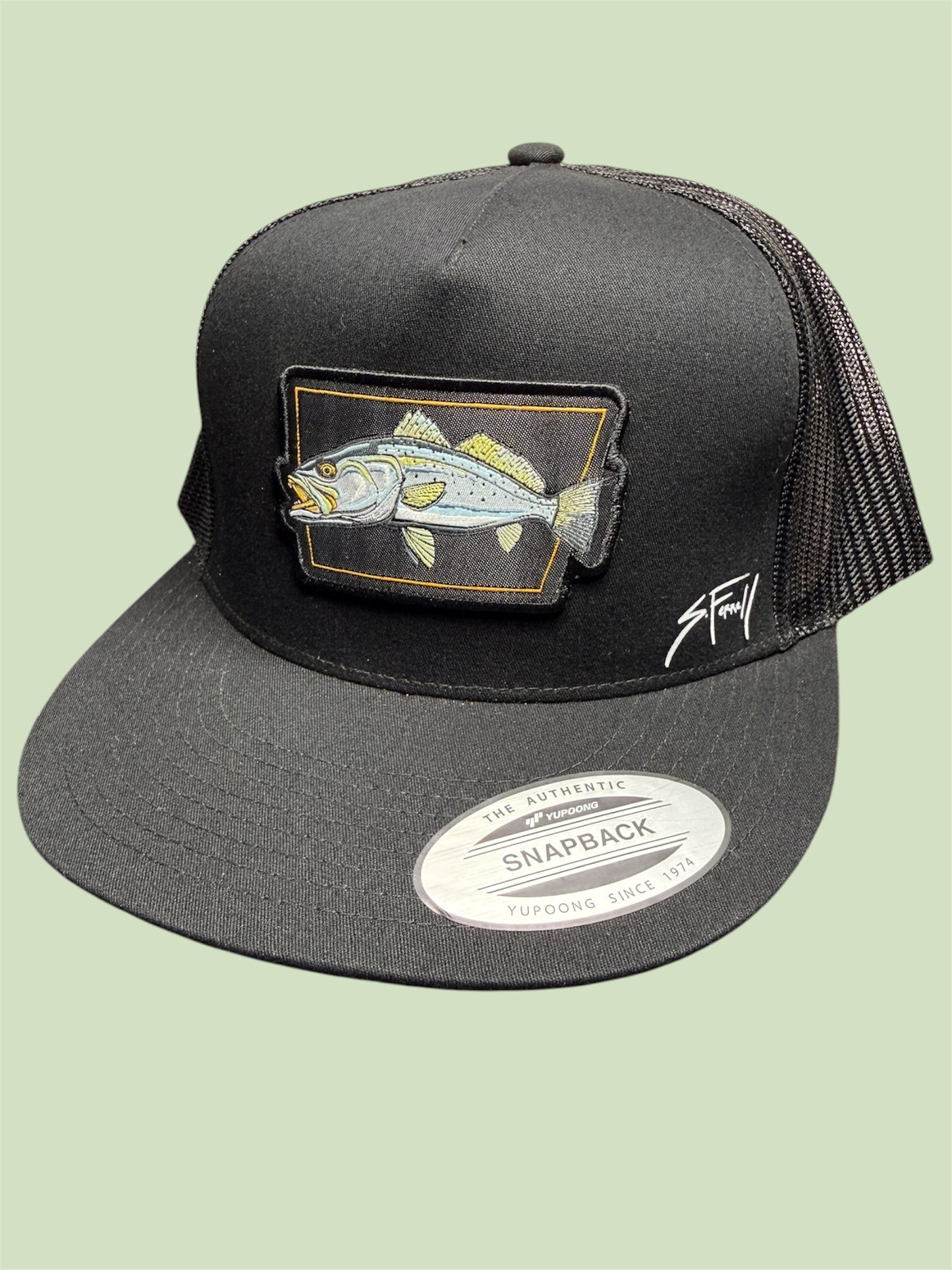 Spotted Seatrout Flatbill Trucker