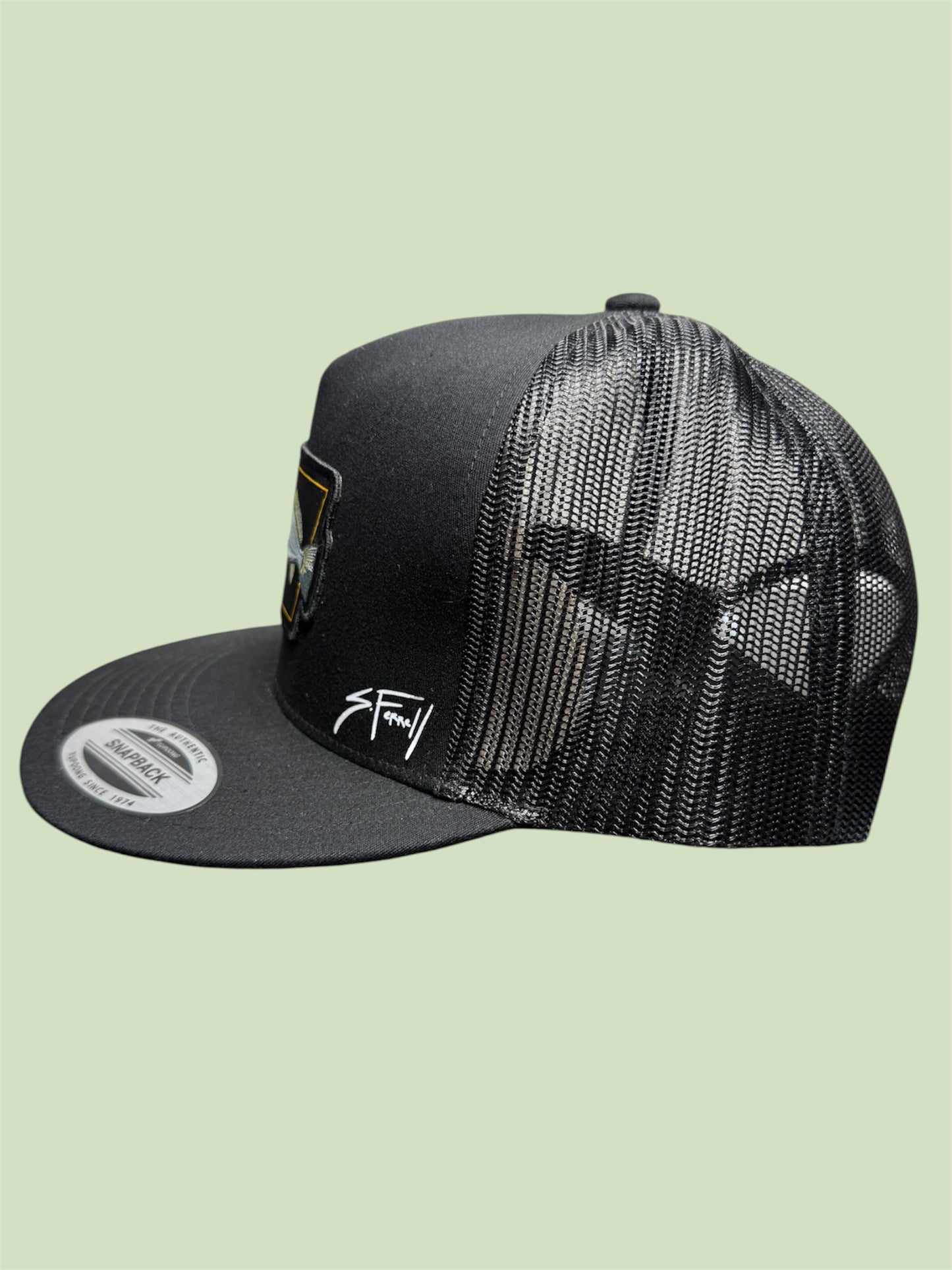 Spotted Seatrout Flatbill Trucker