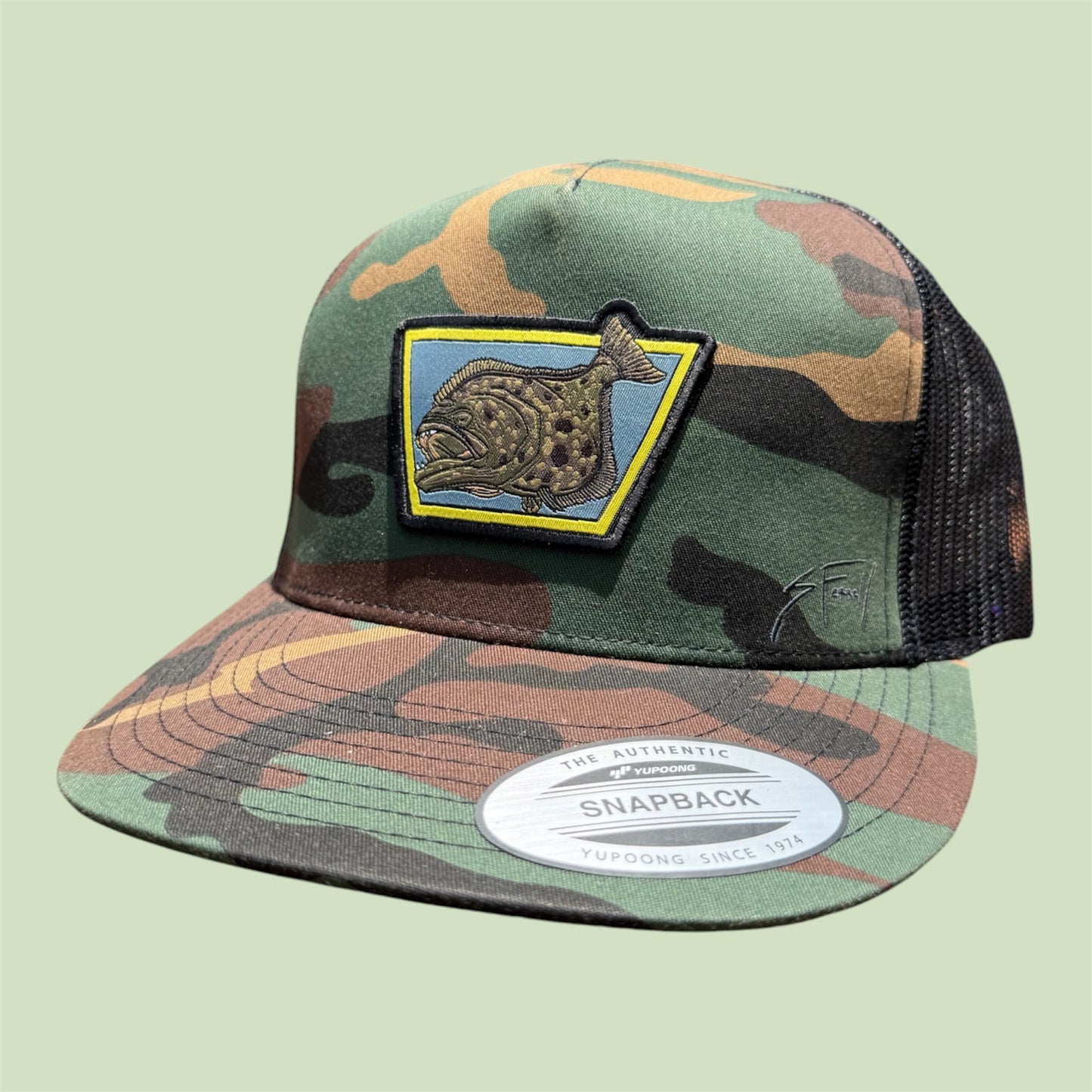 Flounder Camo Flatbill