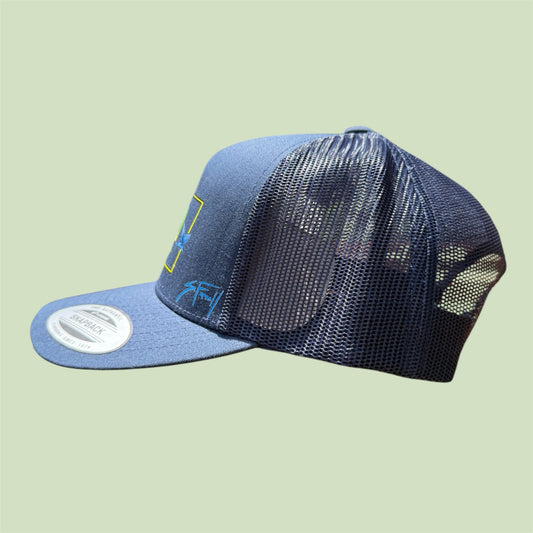 Dolphin Fish Trucker Hat
